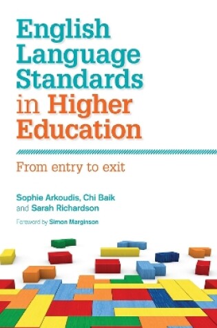 Cover of English Language Standards in Higher Education