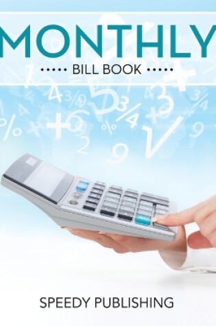 Cover of Monthly Bill Book