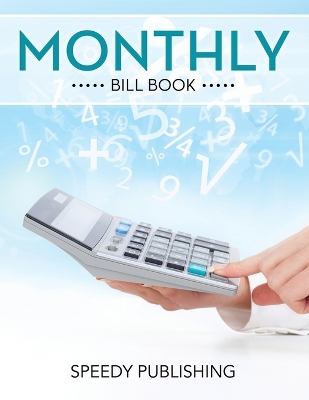 Book cover for Monthly Bill Book