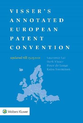 Book cover for Visser's Annotated European Patent Convention 2021 Edition