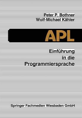 Book cover for Einführung in die Programmiersprache APL