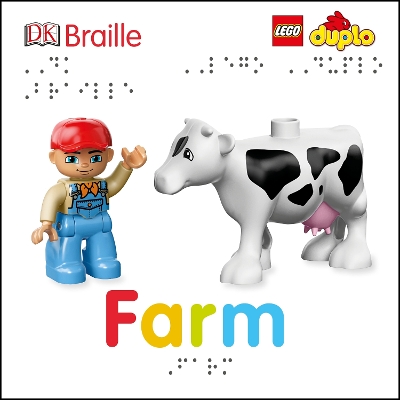 Cover of DK Braille LEGO DUPLO Farm