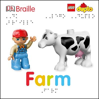 Book cover for DK Braille LEGO DUPLO Farm