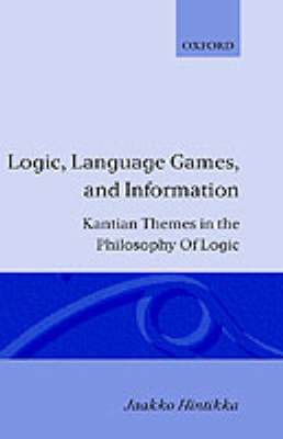 Book cover for Logic, Language Games and Information