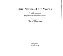 Book cover for Our Nature-Our Voices