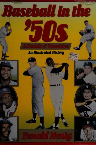 Cover of Baseball in the 50s Decade of