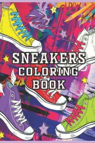 Cover of Sneaker Coloring Book