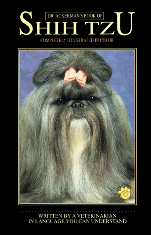 Book cover for Dr. Ackerman's Book of Shih Tzu