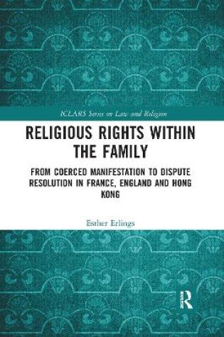 Cover of Religious Rights within the Family