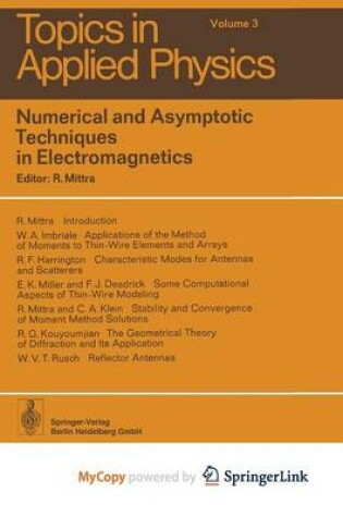 Cover of Numerical and Asymptotic Techniques in Electromagnetics