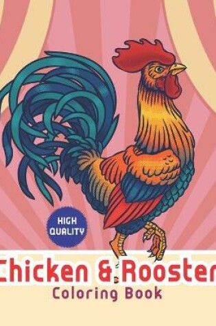 Cover of Chicken & rooster coloring book