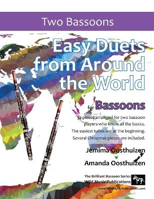 Book cover for Easy Duets from Around the World for Bassoons