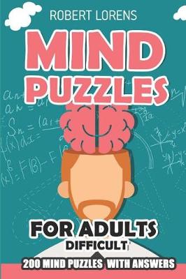 Book cover for Mind Puzzles for Adults Difficult