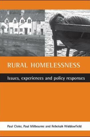 Cover of Rural homelessness
