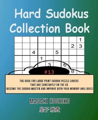 Book cover for Hard Sudokus Collection Book #13