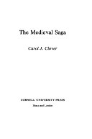Cover of The Medieval Saga