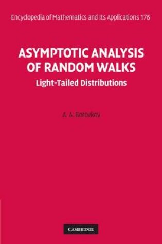 Cover of Asymptotic Analysis of Random Walks