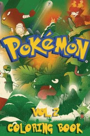Cover of Pokemon Coloring Book - 80 Pages A4 (Volume 2)