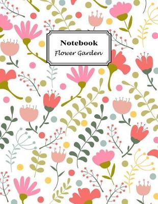 Book cover for Notebook Flower Garden