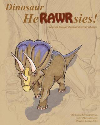 Book cover for Dinosaur HeRAWRsies