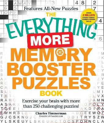 Book cover for The Everything More Memory Booster Puzzles Book