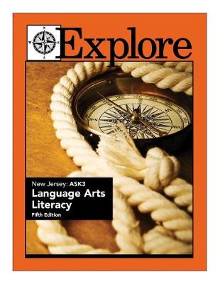 Book cover for Explore New Jersey ASK 3 Language Arts Literacy