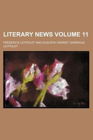 Cover of Literary News Volume 11