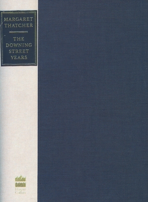 Book cover for The Downing Street Years