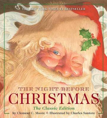 Book cover for The Night Before Christmas Oversized Padded Board Book