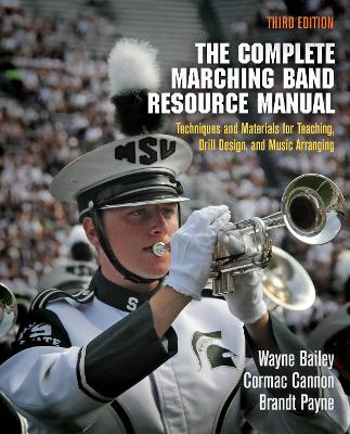 Book cover for The Complete Marching Band Resource Manual