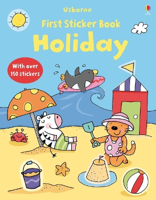 Book cover for First Sticker Book Holiday