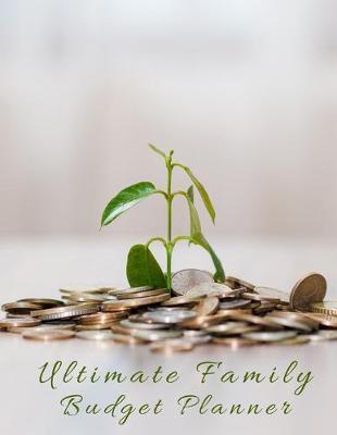 Book cover for Ultimate Family Budget Planner - Monthly Budget Tracker Notebook - Expense & Saving Logbook - 2020 Yearly Debt Plan & Bill