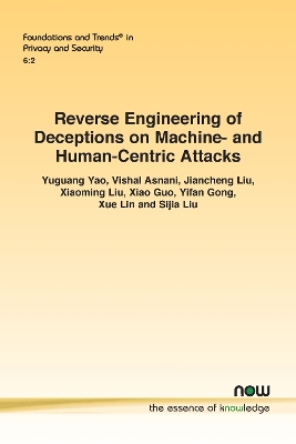 Book cover for Reverse Engineering of Deceptions on Machine- and Human-Centric Attacks