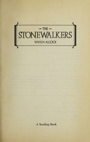 Book cover for The Stonewalkers