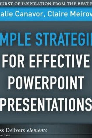 Cover of Simple Strategies for Effective PowerPoint Presentations