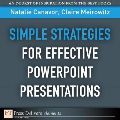 Book cover for Simple Strategies for Effective PowerPoint Presentations
