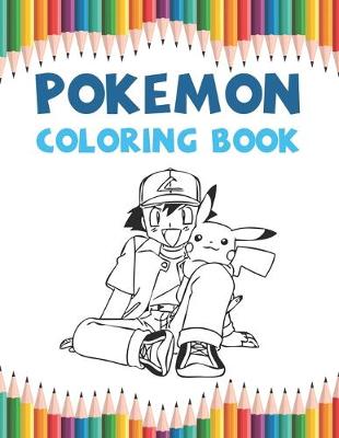 Book cover for Pokemon Coloring Book