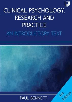 Book cover for Clinical Psychology, Research and Practice: An Introductory Textbook, 4e