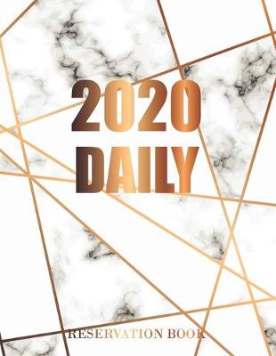 Book cover for Daily Reservation Book 2020