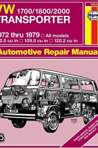 Cover of Volkswagen Transporter 1700, 1800, 2000c.c., Owner's Workshop Manual