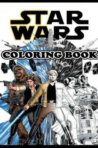 Cover of Star wars coloring book