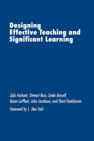 Cover of Designing Effective Teaching and Significant Learning
