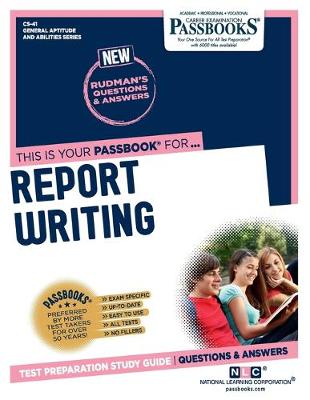 Book cover for Report Writing (Cs-41)