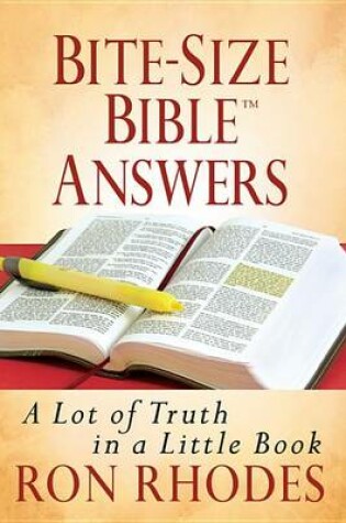 Cover of Bite-Size Bible Answers