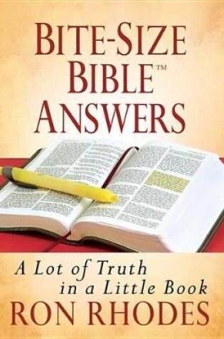 Cover of Bite-Size Bible Answers