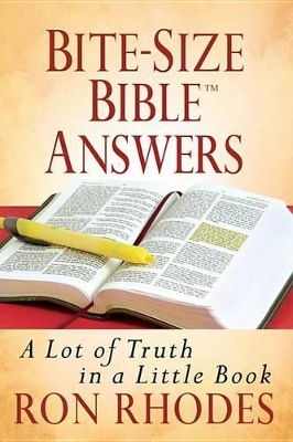 Book cover for Bite-Size Bible Answers