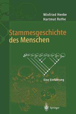 Book cover for Stammesgeschichte des Menschen