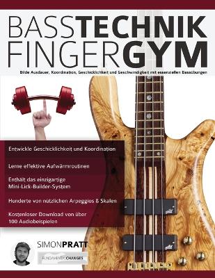 Cover of Basstechnik-Finger-Gym