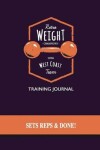 Book cover for Retro Weight Champions Training Journal - Sets, Reps & Done!