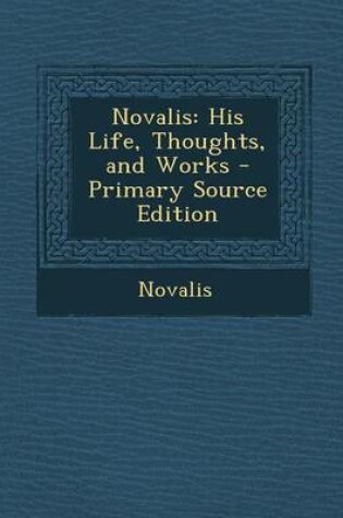 Cover of Novalis